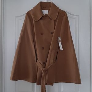 UK by French Connection Wool Camel Cape